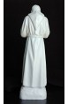 Statua Padre Pio Benedicente effetto Capodimonte 30cm